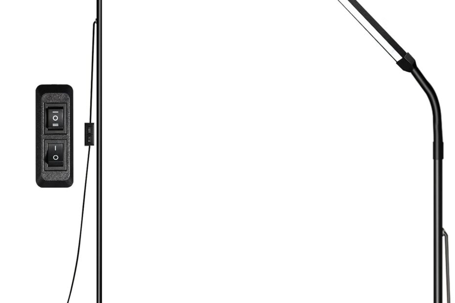 Illuminate Your Beauty Routine: The Ultimate LED Floor Lamp for Eyelash Extensions and More!