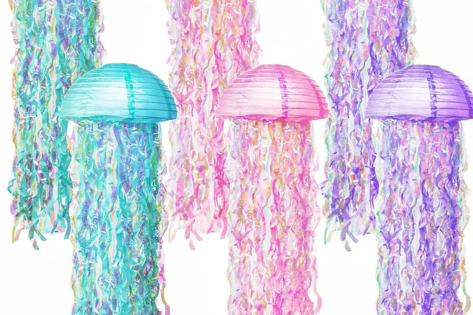 Illuminate Your Celebrations: A Review of Novelty Place 6-Pack Jellyfish Paper Lanterns