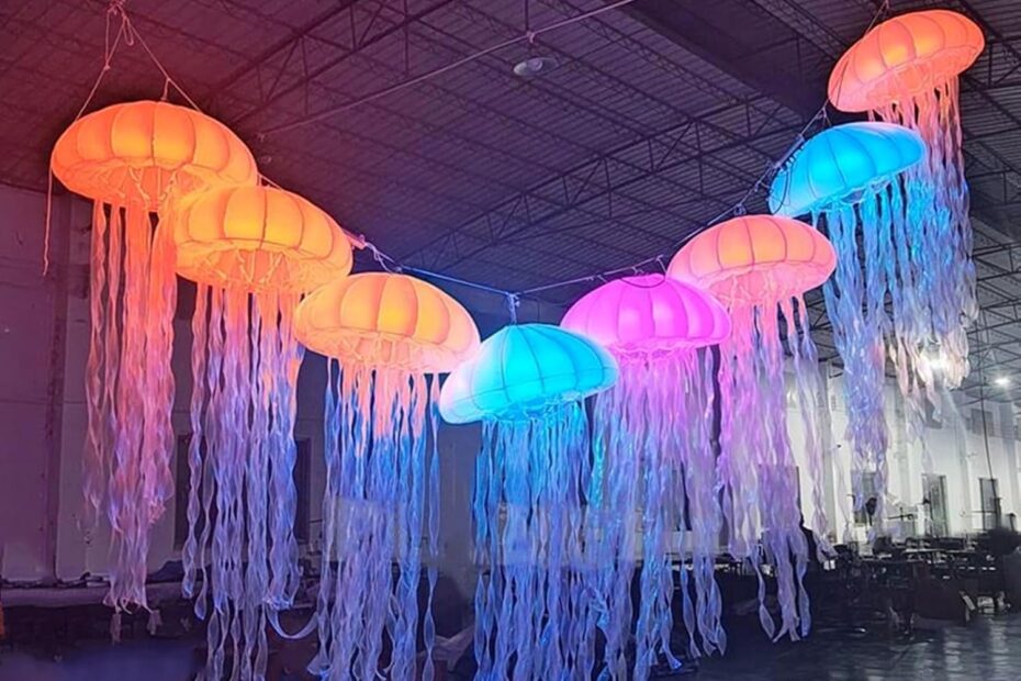 Illuminate Your Events: Review of 8.2 ft Inflatable LED Color Changing Jellyfish Lights