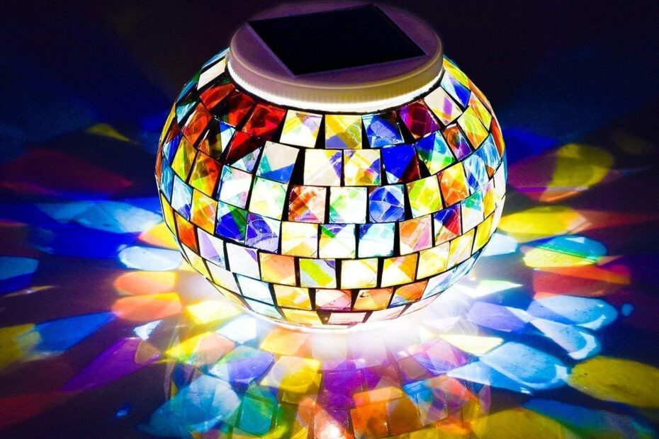 Illuminate Your Garden: A Review of Color Changing Solar Mosaic Ball Lights