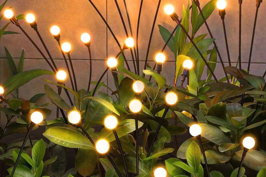 Illuminate Your Garden: Review of 4-Pack Solar Swaying Lights for a Magical Outdoor Experience!