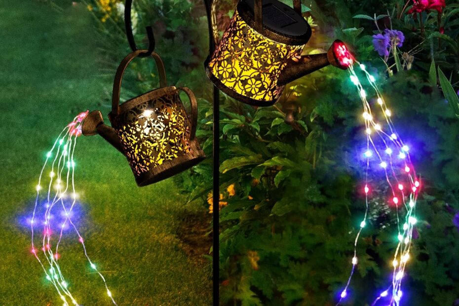 Illuminate Your Garden: Reviews of Merear Solar Watering Can Lights