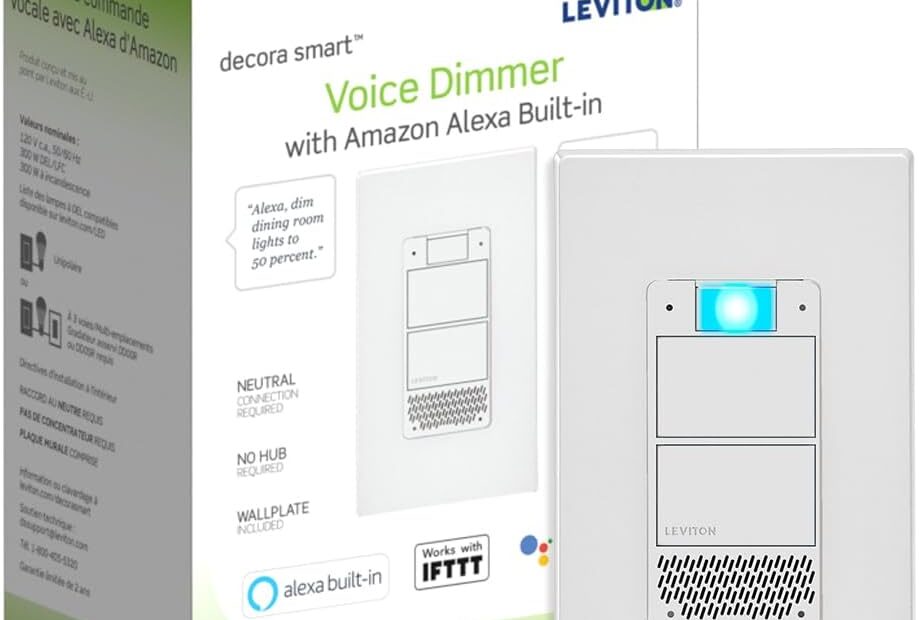 Illuminate Your Home: Leviton Decora Smart Voice Dimmer Switch Review