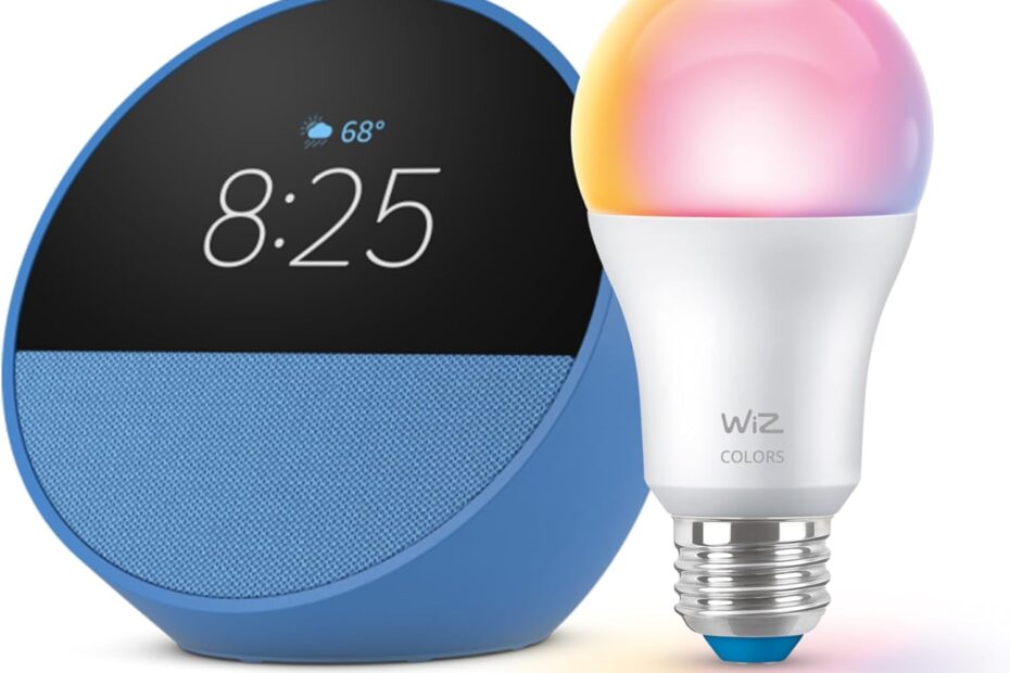Illuminate Your Home: Review of the Echo Spot with WiZ Smart Bulb