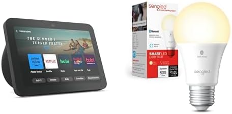 Illuminate Your Life: A Review of the Echo Show 8 with Sengled Bluetooth Mesh Bulb