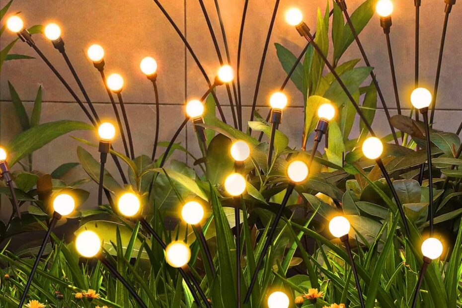 Illuminate Your Outdoor Oasis: Review of Solar Firefly Swaying Garden Lights
