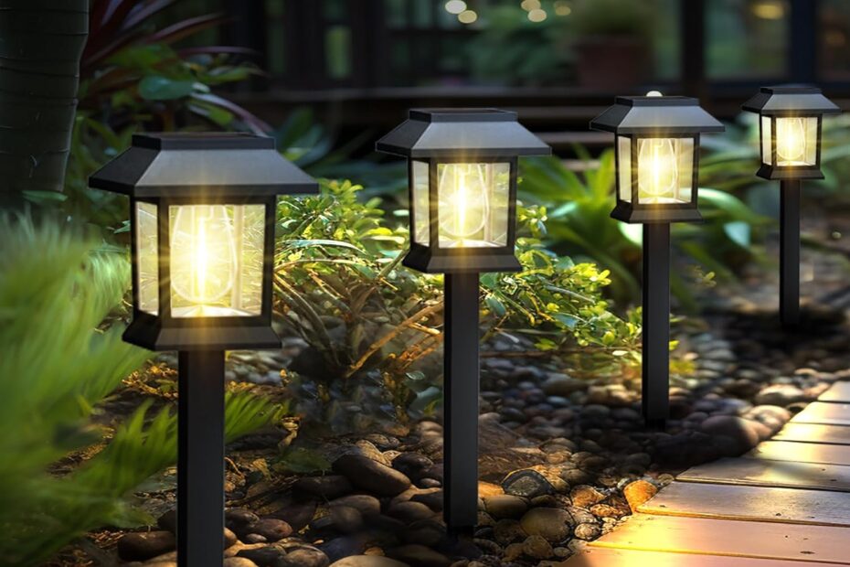Illuminate Your Outdoors: 12 Pack Waterproof Solar Pathway Lights Review