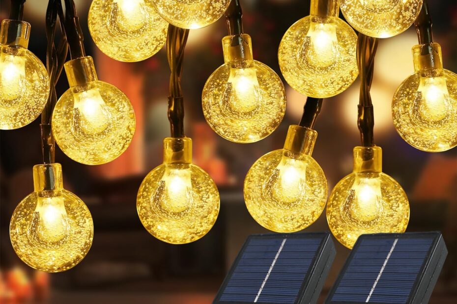 Illuminate Your Outdoors: 120LED Waterproof Solar String Lights Review