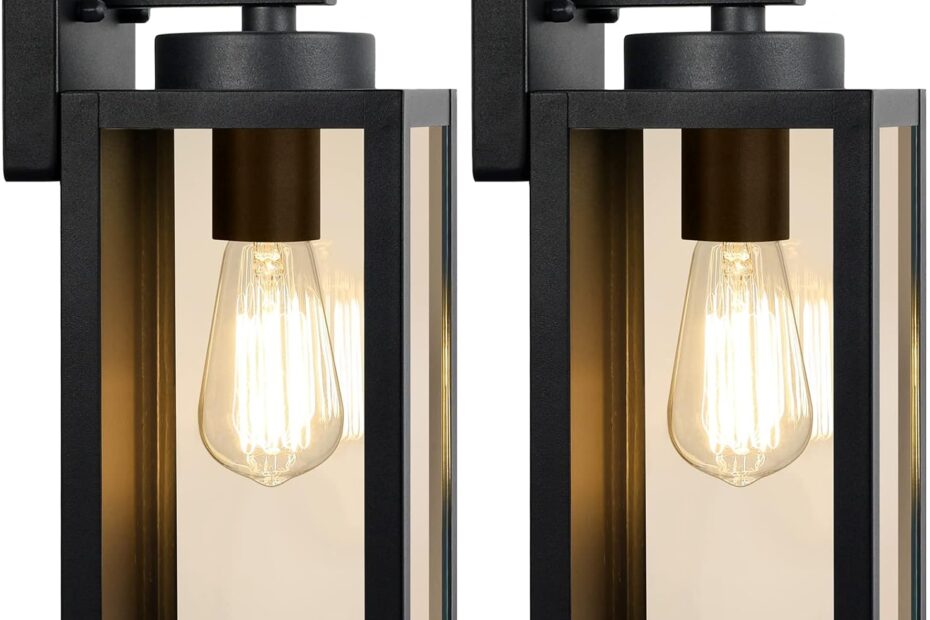 Illuminate Your Outdoors: A Review of Modern Matte Black Lanterns for Your Entryway