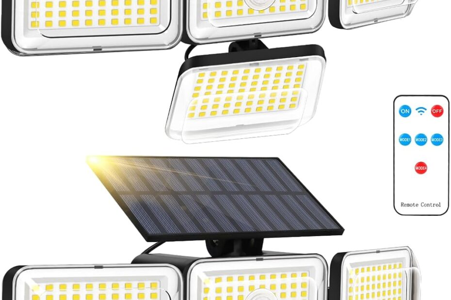 Illuminate Your Outdoors: A Review of Mokot Solar Motion Sensor Lights