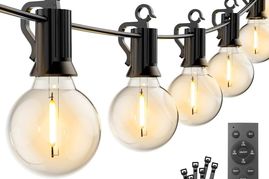 Illuminate Your Outdoors: Brightown 38Ft String Lights Review & Guide