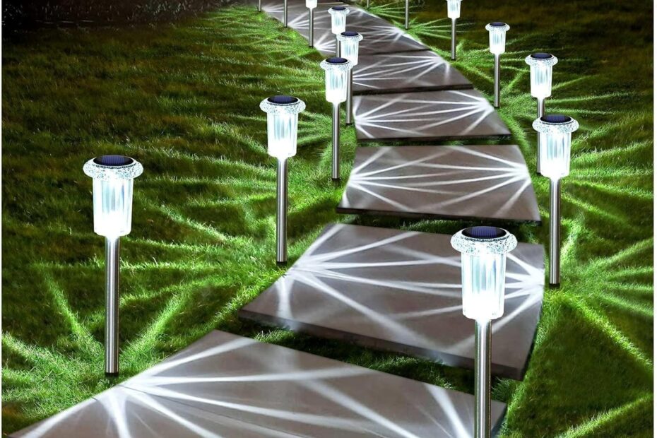 Illuminate Your Outdoors: DenicMic 6000K Solar Pathway Lights Review