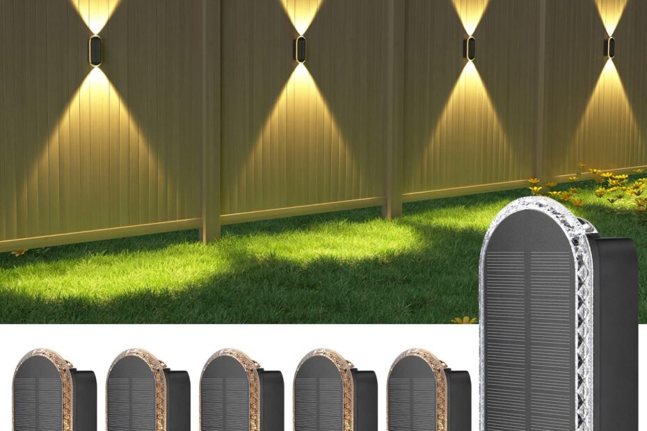 Illuminate Your Outdoors: Ellasay Solar Fence Lights Review