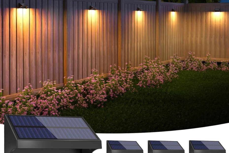 Illuminate Your Outdoors: NIORSUN Solar Fence Lights Review