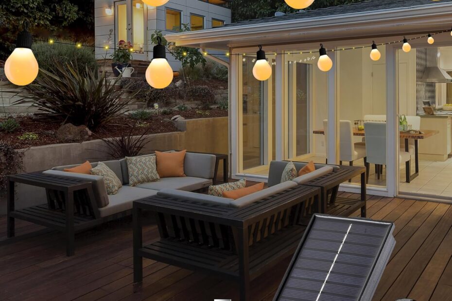 Illuminate Your Outdoors: Review of 100 LED Solar String Lights with Remote