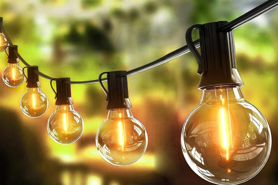 Illuminate Your Outdoors: Review of 35Ft LED Globe String Lights for Stunning Patio Decor