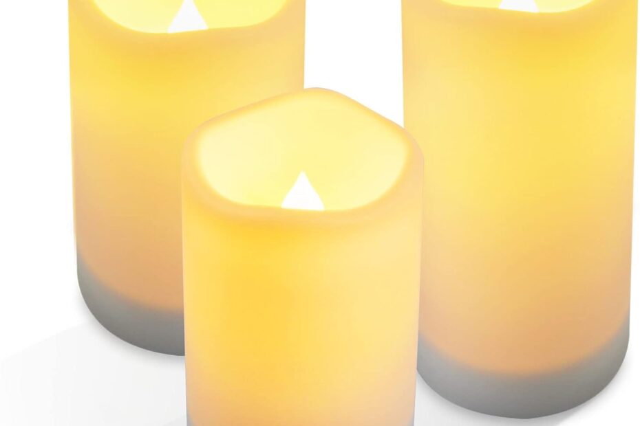 Illuminate Your Outdoors: Review of NURADA Solar Powered Flameless Candles