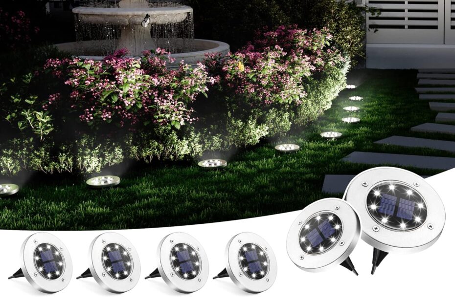 Illuminate Your Outdoors: SOLPEX Solar Ground Lights 12-Pack Review