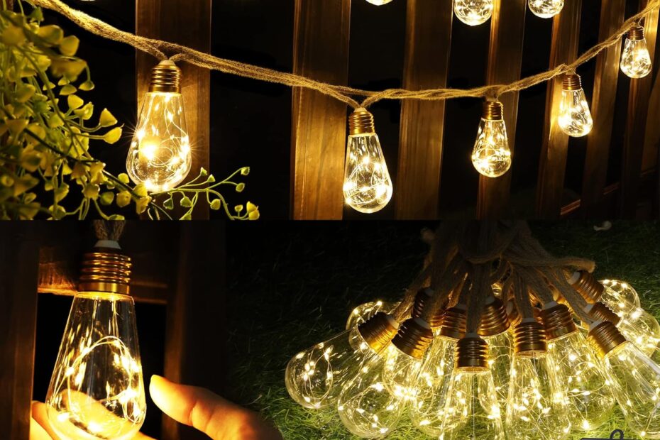 Illuminate Your Outdoors: The Ultimate Guide to Solar Vintage Rope String Lights