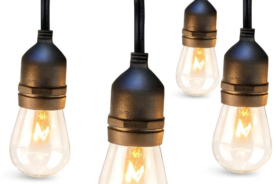 Illuminate Your Outdoors: The Ultimate Review of addlon 48 FT Weatherproof String Lights!