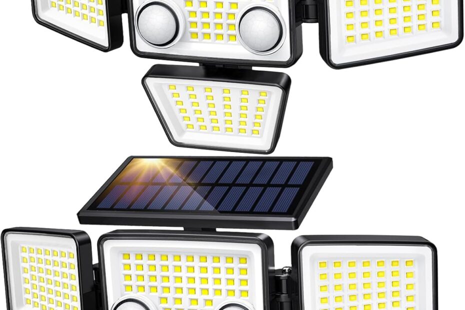 Illuminate Your Outdoors: Top Review of 3000LM Solar Motion Sensor Lights