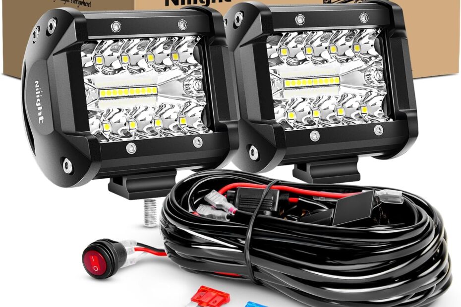 Illuminate Your Path: Nilight LED Light Bar Review - Bright, Versatile & Essential!