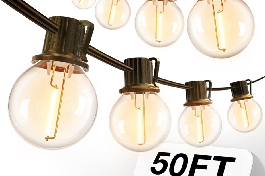 Illuminate Your Space: A Review of addlon 50FT Outdoor String Lights