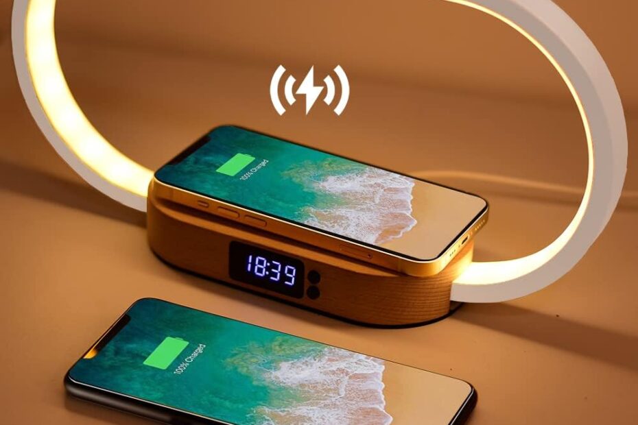 Illuminate Your Space: A Review of the Donewin Bedside Lamp with Clock and Fast Wireless Charger