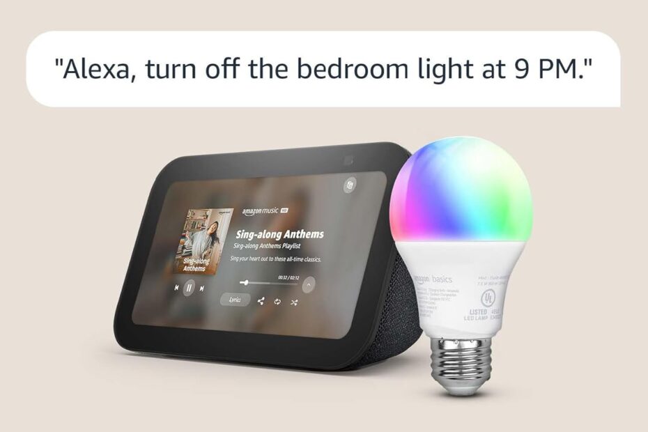 Illuminate Your Space: A Review of the Echo Show 5 and Smart Color Bulb Bundle