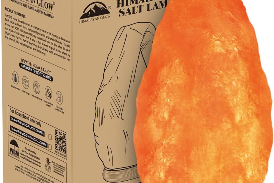 Illuminate Your Space: A Review of the Himalayan Glow Salt Lamp with Dimmer Switch