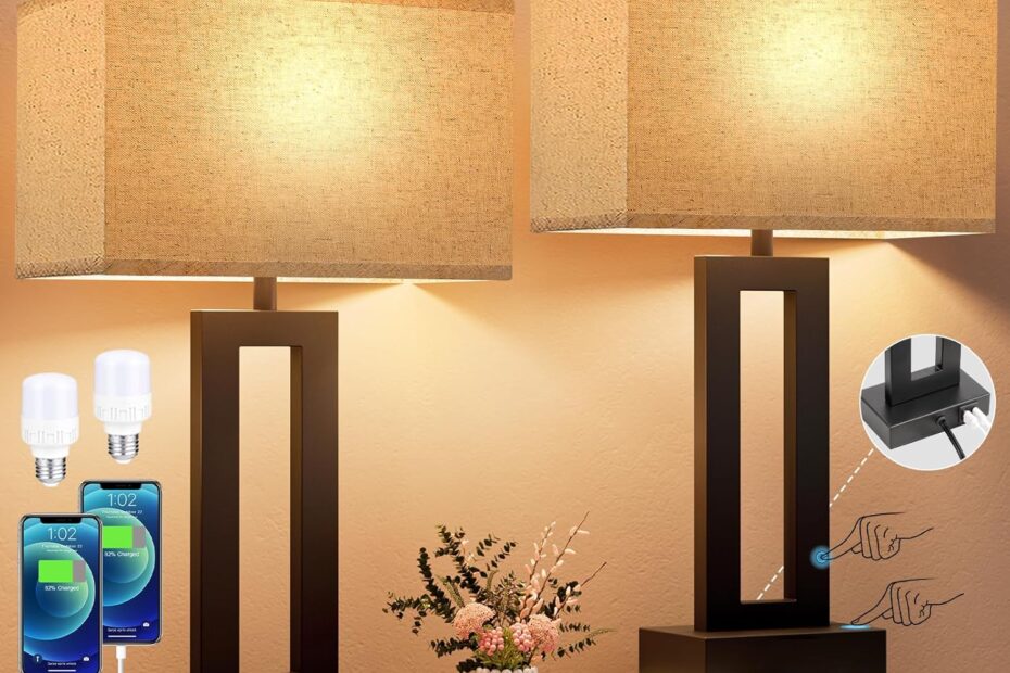 Illuminate Your Space: A Review of the Seealle Touch Control Bedroom Lamps