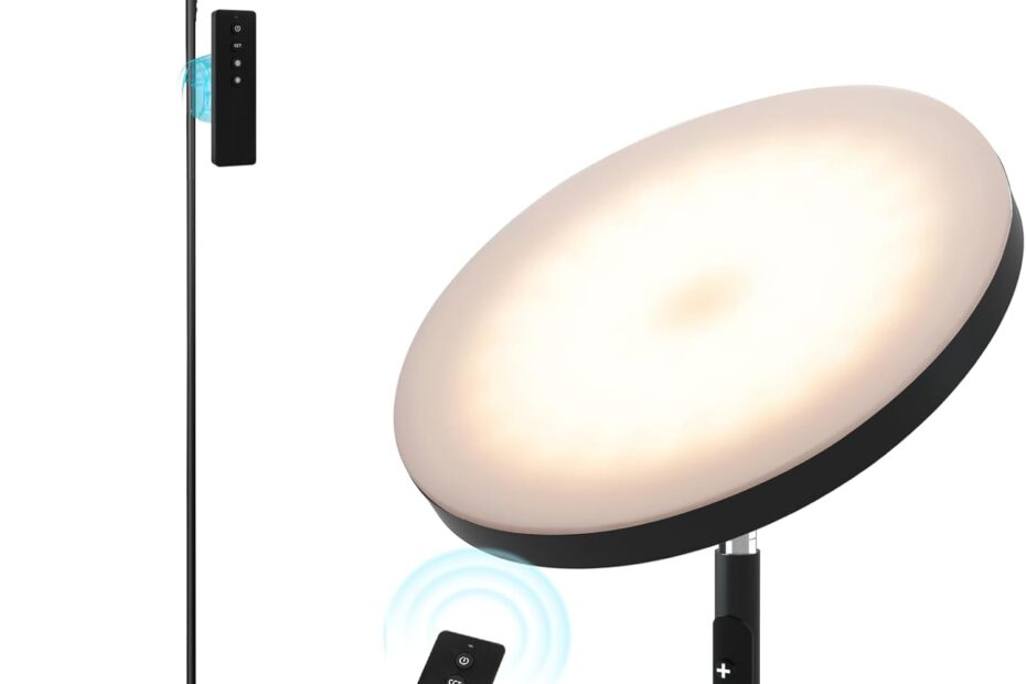 Illuminate Your Space: A Review of the Upgraded 36W Super Bright Floor Lamp