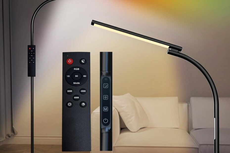 Illuminate Your Space: A Review of the Versatile RGB LED Floor Lamp