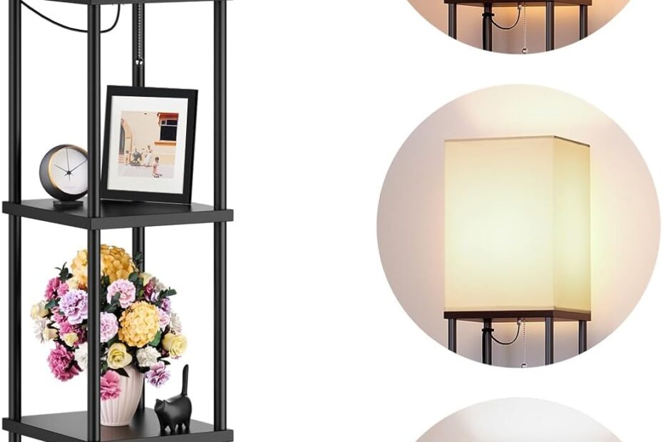 Illuminate Your Space: Addlon 4-Tier Floor Lamp Review