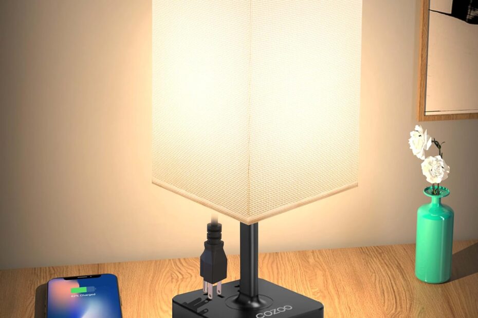 Illuminate Your Space: Cozoo Dimmable USB Table Lamp Review