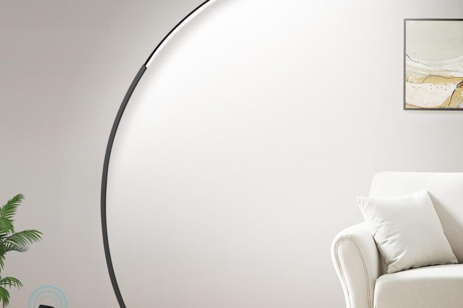 Illuminate Your Space: Discover the Dimmable LED Floor Lamp with Remote Control
