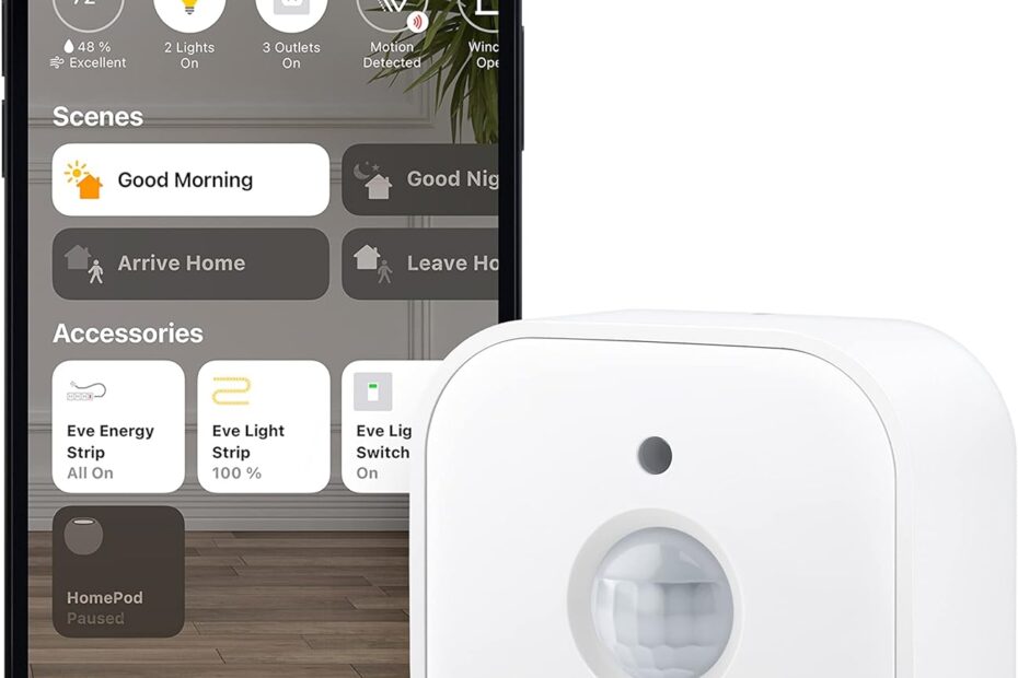 Illuminate Your Space: Eve Motion - The Smart Sensor You Need!
