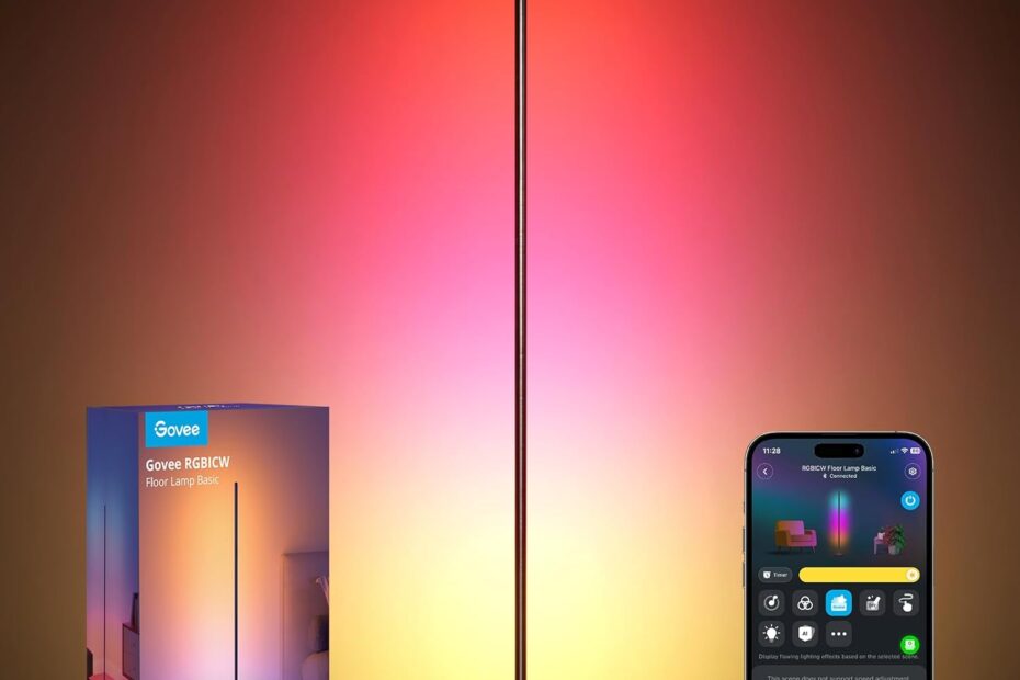 Illuminate Your Space: Govee RGBIC Floor Lamp Review