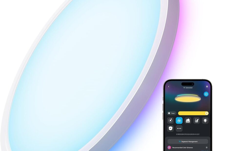 Illuminate Your Space: Govee Smart RGBIC Ceiling Light Review