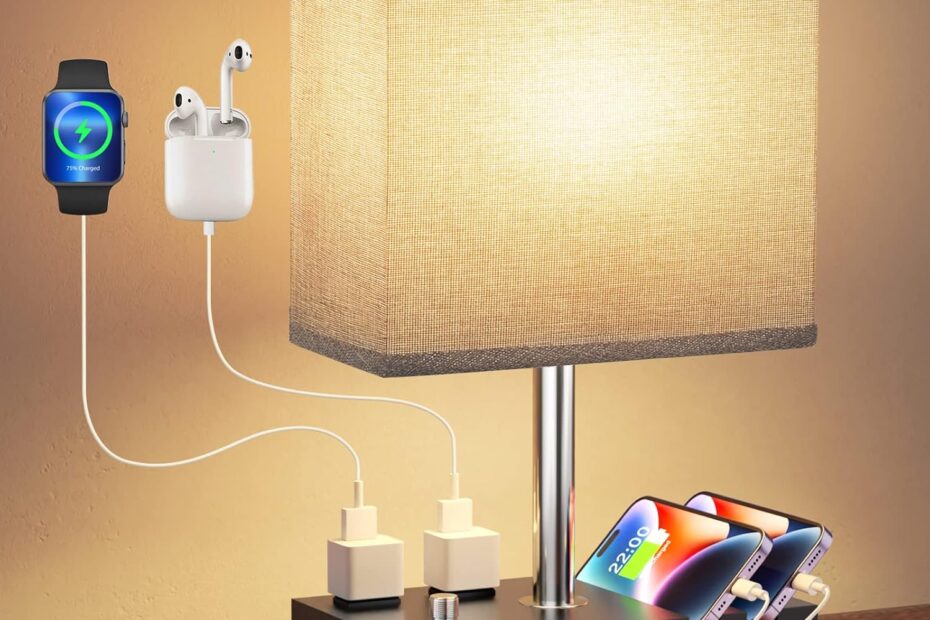 Illuminate Your Space: Kakanuo Fully Dimmable Nightstand Lamp Review