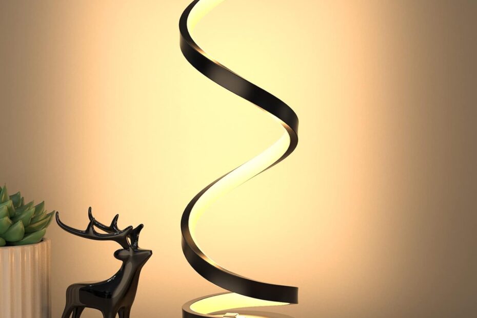Illuminate Your Space: NUÜR Classic Spiral LED Table Lamp Review