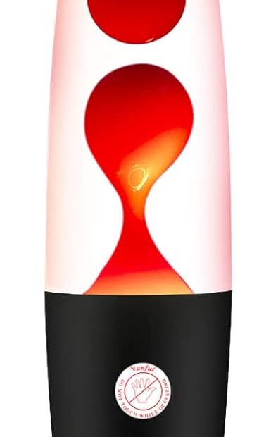 Illuminate Your Space: Red Magma Liquid Motion Lamp Review