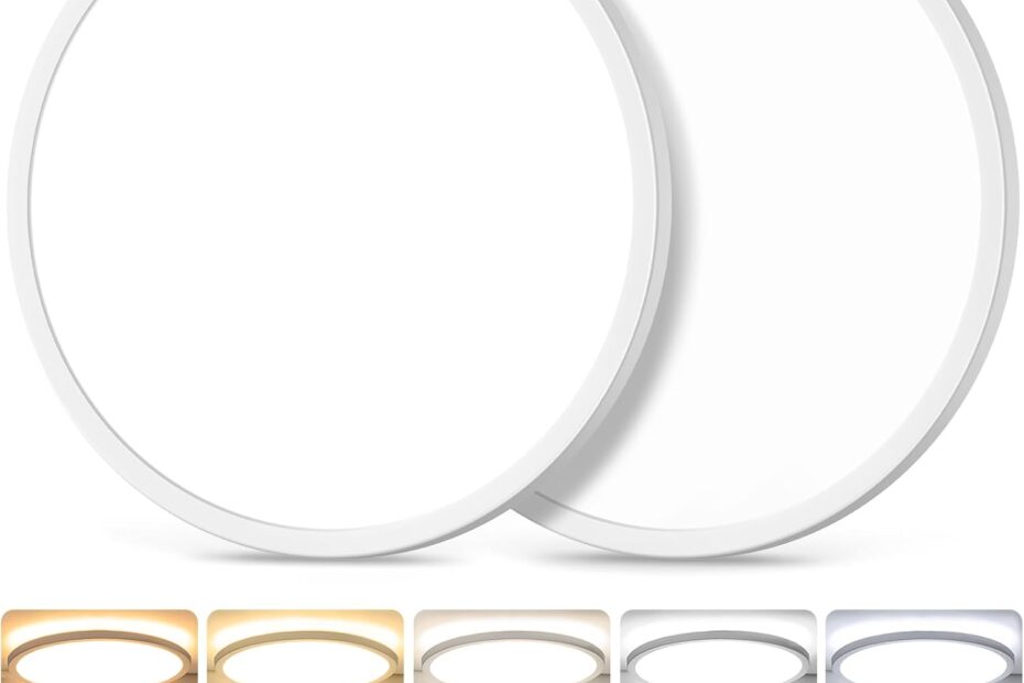 Illuminate Your Space: Review of 12 Inch 3200LM LED Flush Mount Ceiling Lights