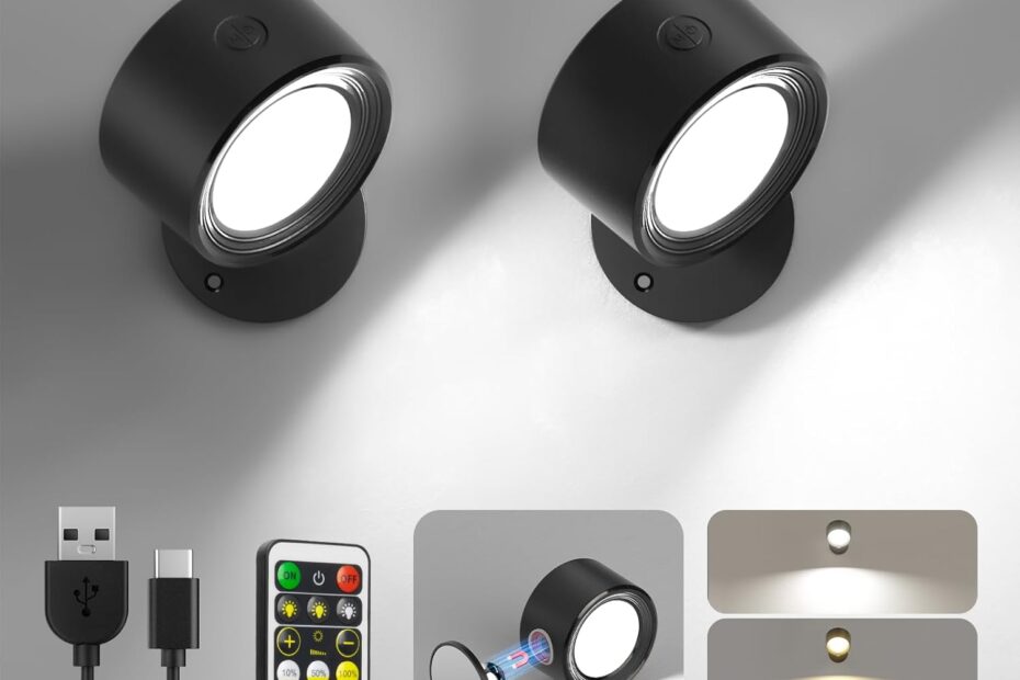 Illuminate Your Space: Review of LED Wall Mounted Lights with Remote Control