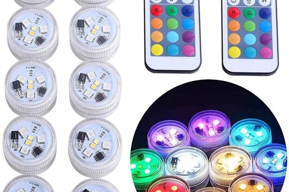 Illuminate Your Space: Review of Mini Submersible LED Lights for Stunning Decor