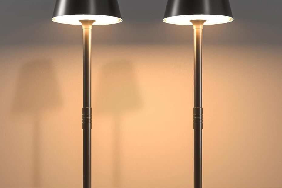 Illuminate Your Space: Review of the 2 Pack LED Cordless Table Lamp