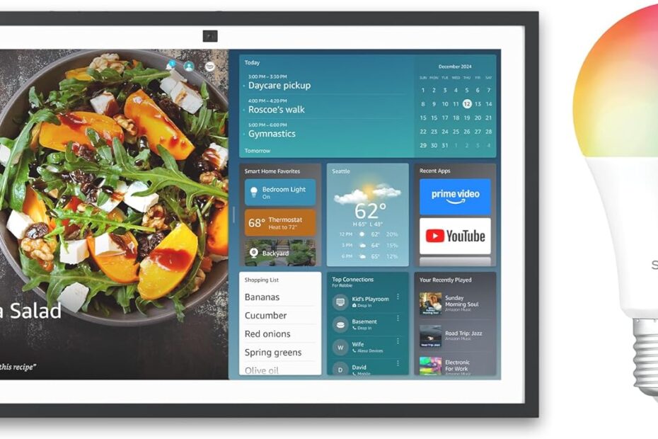 Illuminate Your Space: Review of the Amazon Echo Show 21 with Sengled Smart Bulb Bundle