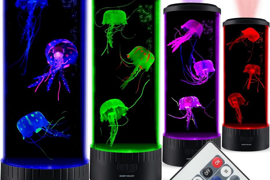 Illuminate Your Space: Review of the Large LED Jellyfish Lava Lamp Aquarium