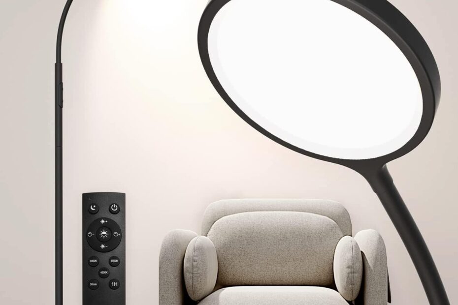 Illuminate Your Space: Review of the Luckystyle Dimmable LED Floor Lamp