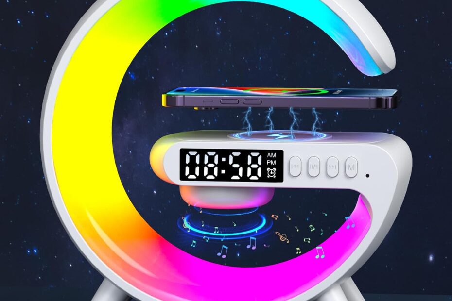 Illuminate Your Space: Review of the Mini Wireless Speaker Lamp with Alarm Clock